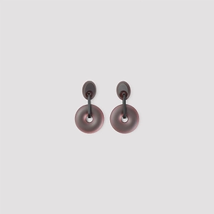 Giorgio Armani Disc Drop Earrings