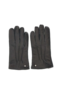 Gianni Chiarini Topstitched Leather Gloves