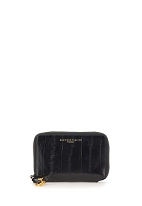 Gianni Chiarini Zip-Around Compact Wallet