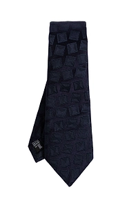 Giorgio Armani Geometric Pattern Silk Tie