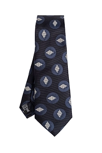 Giorgio Armani Geometric Pattern Tie
