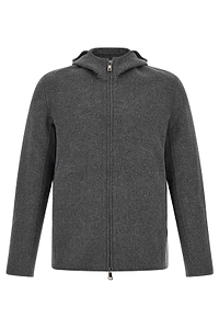 Giorgio Brato Hooded Zip-Up Jacket