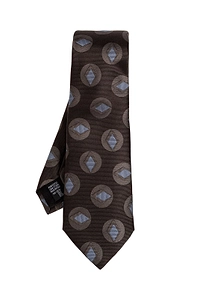 Giorgio Armani Geometric Pattern Tie