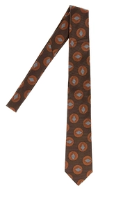 Giorgio Armani Geometric Pattern Tie