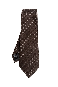 Giorgio Armani Geometric Pattern Tie