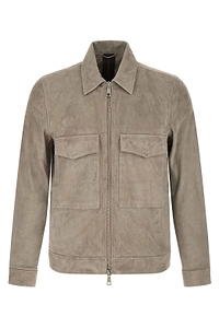 Giorgio Brato Zip-Front Suede Jacket