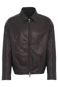 Giorgio Brato Zipped Leather Jacket