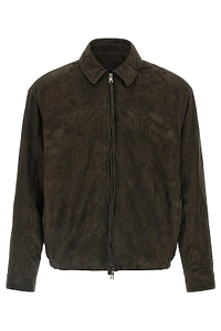 Giorgio Brato Zip-Up Suede Jacket