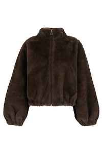 Giovanni Paris Josie Zip-Up Shearling Jacket