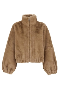 Giovanni Paris Josie Zip-Up Shearling Jacket