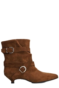 Arisa Pointed Toe Ankle Boots