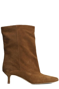 Gisel Moire Dana Ankle Boots