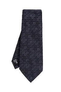 Giorgio Armani Monogram Pattern Tie