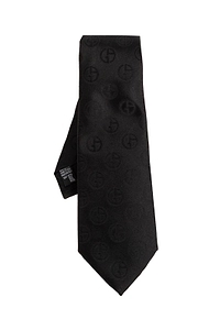 Giorgio Armani Monogram Pattern Tie
