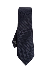 Giorgio Armani Monogram Silk Tie