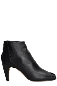 Gisel Moire Raffy Ankle Boots