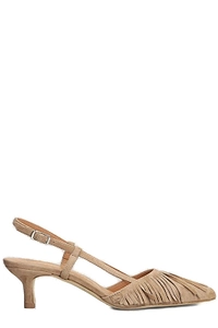 Gisel Moire Vilma Fringe Detailed Pumps