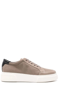 Giorgio Armani Panelled Low-Top Sneakers