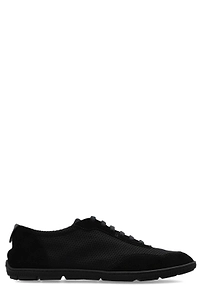 Giorgio Armani Perforated Low-Top Sneakers