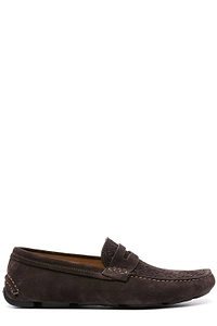 Giorgio Armani Perforated Driver Loafers