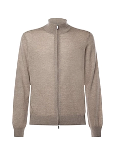 Gran Sasso High Neck Zipped Jumper