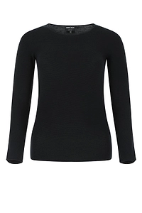 Giorgio Armani Ribbed Knit Crewneck Jumper