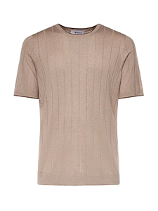 Gran Sasso Short Sleeved Knitted Top