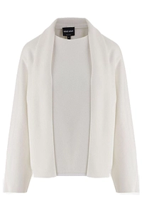 Giorgio Armani Scarf Detailed Long-Sleeved Jumper