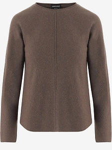 Giorgio Armani Seam-Detail Knitted Sweater