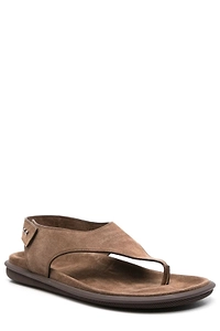 Giorgio Armani Round-Toe Thong Sandals
