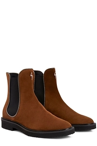 Giuseppe Zanotti Jaky Zip-Trim Chelsea Boots