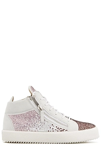 Giuseppe Zanotti Kriss Embellished High-Top Sneakers
