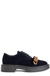 Adric Velvet Lace Up Shoes