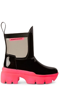 Giuseppe Zanotti Neon-Sole Ankle Boots