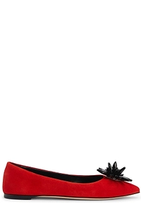 Giuseppe Zanotti Valliee Embellished Ballerinas