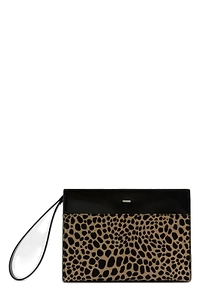 Viktor Savage Leopard Printed Pouch