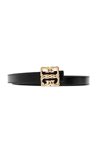 Givenchy 4G Liquid Logo Plaque Reversible Belt