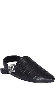 Givenchy 4G-Motif Slingback Flat Mules