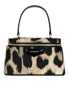 Givenchy Animal-Print Top Handle Shoulder Bag