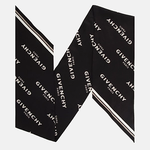 Givenchy Shadow Logo Maxi Bandeau Scarf