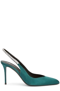 Giuseppe Zanotti Rachyl Chain Slingback Pumps