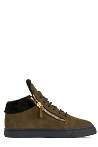 Giuseppe Zanotti Round Toe Lace-Up Sneakers