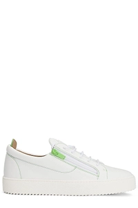 Giuseppe Zanotti Round Toe Lace-Up Sneakers