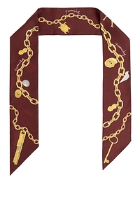 Givenchy Chain-Link Printed Scarf