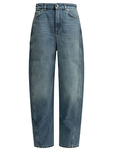 Cocoon Wide-Leg Jeans