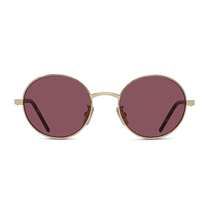 City Round-Frame Sunglasses