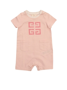 Givenchy Kids 4G Logo Printed Romper