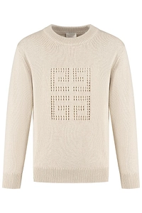 Givenchy Kids 4G Motif Crewneck Jumper