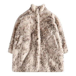 Givenchy Kids Logo Appliqué High-Neck Coat