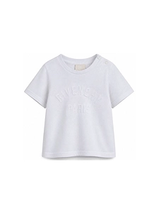 Givenchy Kids Logo Embroidered Crewneck T-Shirt